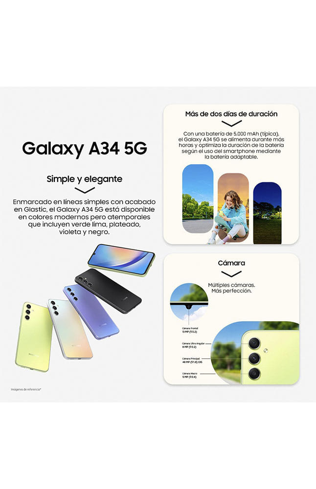 SAMSUNG Celular Samsung Galaxy A34 128GB
