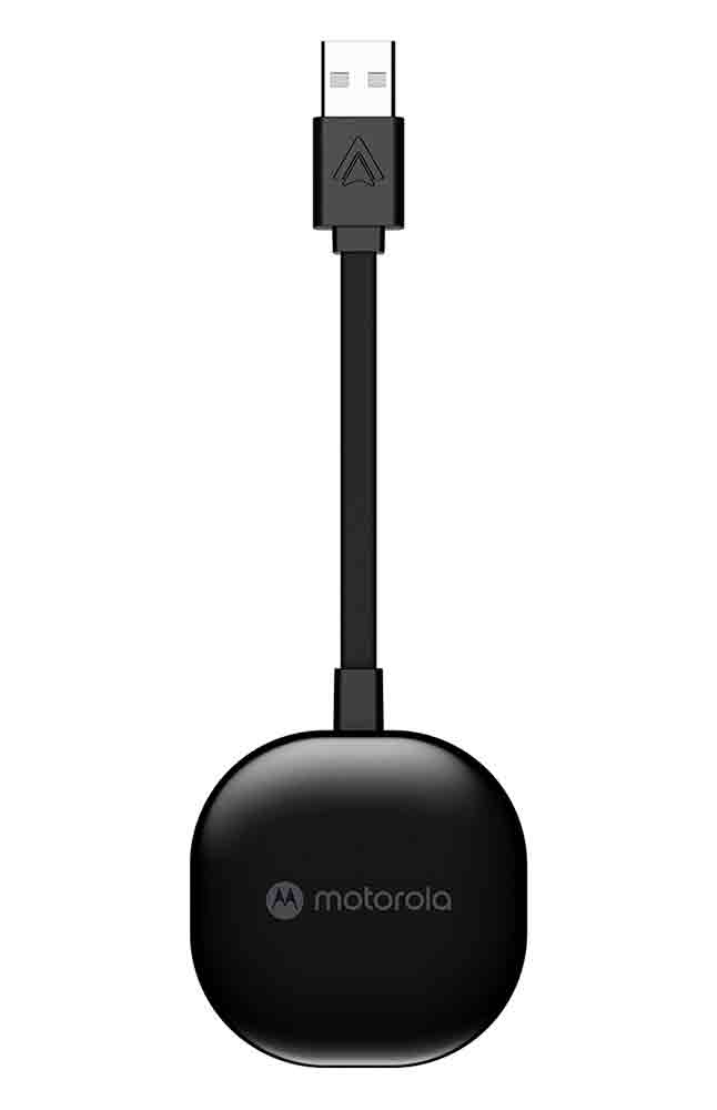 Motorola MA1 - Adaptador Inalámbrico para automóvil Android Auto