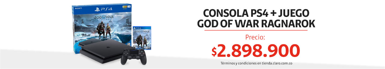 Consola PS4 más juego God Of War