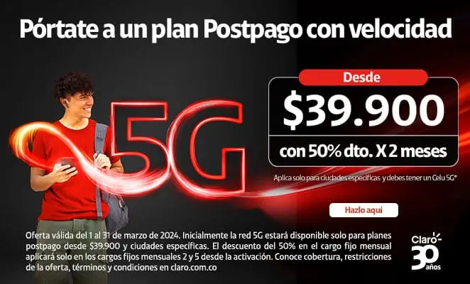 Portabilidad Postpago 5G